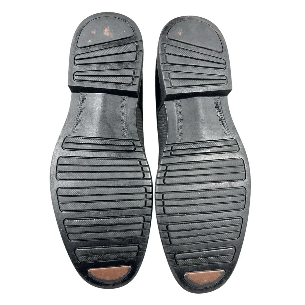 Freeman Milton Men's Black Derby Dress Shoes – Foam Insole, Size 11M‎
